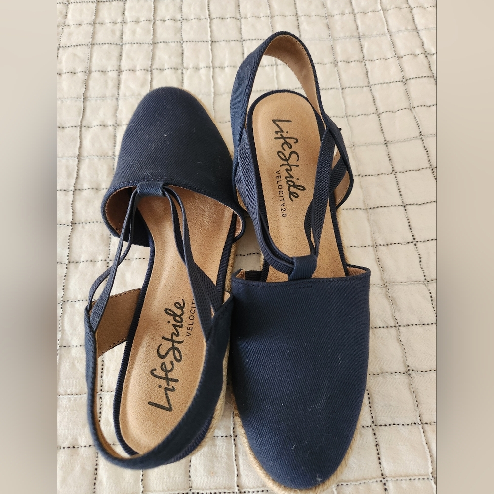Life Stride Katrina 2 Espadrille Size 8.5 NWT